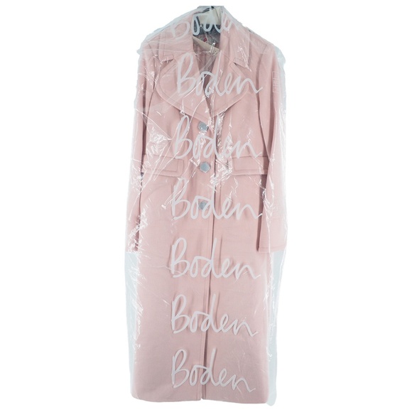 Boden Colorblock Midi Coat - Picture 2 of 8